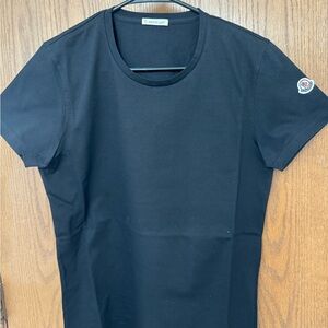 Moncler Classic Black Short Sleeve Tee